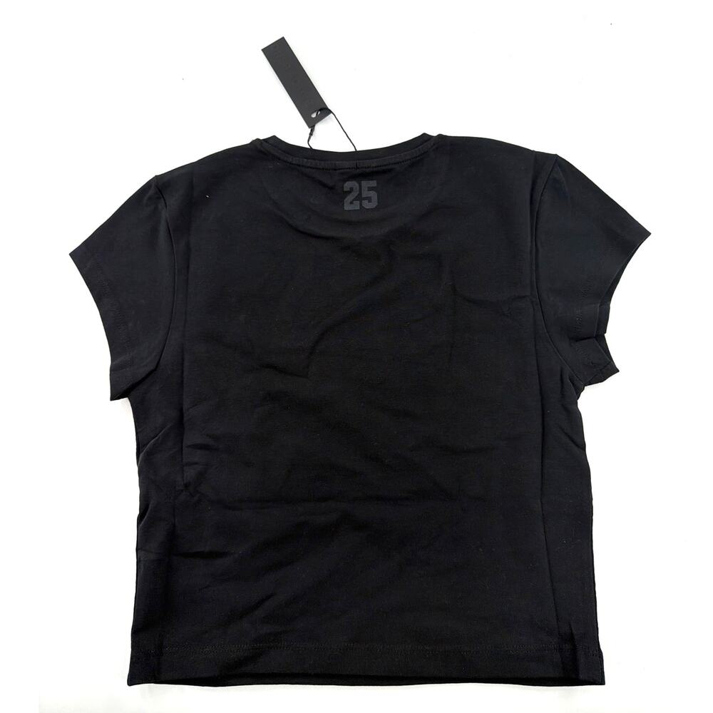 Oner Active Women's Black 25 Cotton Baby T-Shirt Size L - Picture 10 of 12